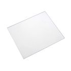 Replacement Lens for Fixed Shade Helmet - Clear - 4 1/2" x 5 1/4"