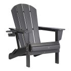 Adirondack Folding Chair - Black