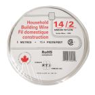 Household Building Wire - 14/2 NMD90 - 15 A - White - 5 m
