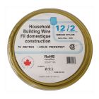 Household Building Wire - 12/2 NMD90 - 20 A - Yellow - 75 m