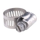 Stainless steel clamp - 7/16" - 25/32"