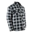 Quilted Flannel Shirt - Multicolors - Size XX-large