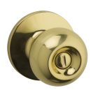 Knob - Regina - Indoor - Privacy - Polished Brass