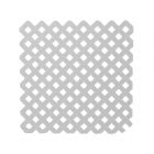 Privacy PVC Lattice - Grey - 4' x 8'