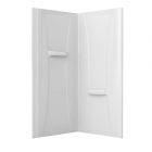 Shower Wall - Himalia - 34" x 72 3/4" - Acrylic - White