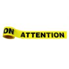 "Attention" tape