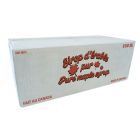 Boîte lithographiée pour cannes de sirop d'érable, blanc, 8 x 540 ml