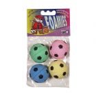 Cat Toy - Soccer Ball - 4/Pkg