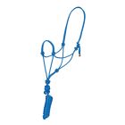 Rope Halter And Lead - Blue - 5/8" x 7'