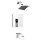 Quadrato Tub/Shower Faucet - Chrome