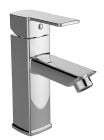Kuna Bathroom Sink Faucet - 1 Lever - Polished Chrome - 4" Centerset
