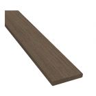 Vista Composite Deck Board - Solid-edge - 5 1/2" x 16' - Ironwood