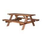 Picnic Table - Cedar Color - 4' x 6'