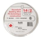 Household Building Wire - 14/2 NMD90 - 15 A - White - 75 m