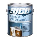 Paint SICO Kitchen and Bathroom, Smooth, Pure White, 3.78 L