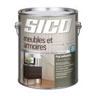 Paint SICO Furniture and Cabinets, Melamine, Pure White, 3.78 L
