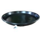 Water Heater pan - 3" x 26" - Black