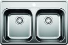 Kitchen Sink - 2 Bowls - 1 Hole - Stainless Steel - 31" x 21" x 8"