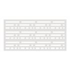 Morse Decorative Panel - 0.3" x 4' x 2' - White