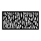 Sprig Decorative Panel - 0.3" x 4' x 2' - Black