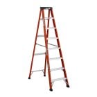 Fiberglass step Lite ladder non conductive - 8'