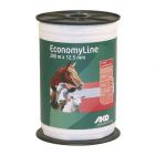 EconomyLine Electrical Fence Rope - White - 75 kg - 1/2" x 200 m