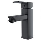 Kuna Bathroom Sink Faucet - 1 Lever - Matte Black - 4" Centerset