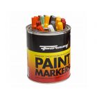 24 Piece Paint Marker Assortment in Paint Can