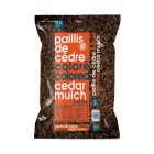 Cedar Mulch - 56 l - 2 ft³ - Dark Brown