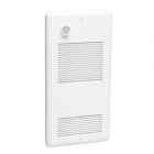 Residential Fan Forced Heater - White - 240 V / 500 W - 6 3/8" x 14 3/8" x 1 1/2"