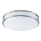 Milano LED Ceiling Fixture - 12" - 15 W - 3000 K - Chrome