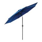 Tilting Steel Umbrella - Navy - 9'