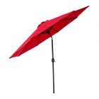 Tilting Steel Umbrella - 9' - Red
