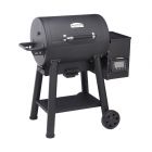 Electric Pellet Smoker and Grill - Crown Pellet 400 - 640 sq. in. - Black