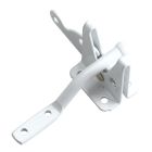 Rust resistant gate latch - White