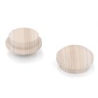 Wood Cover Cap - Maple - 7/16" - 25/Pkg