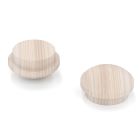 Wood Cover Cap - Maple - 1/2" - 25/Pkg