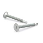 Zinc Plated Metal Screws - Wafer Head - #11 x 1 1/4" - 100/Pkg