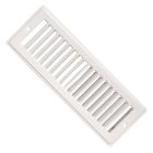 Grille plate, blanc, vrac, 3" x 10"