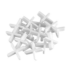 Tile spacers - 1/8" - White - 200/Pkg