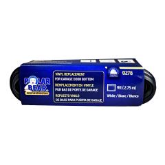 Vinyl Replacement for Garage Door - Black - 9'