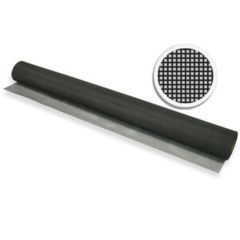 Moustiquaire en fibre de verre noir 36" x 100'