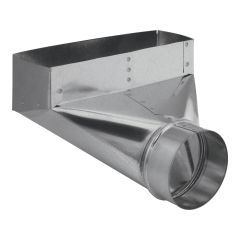 Sortie angulaire, 2 1/4" x 10" x 5"
