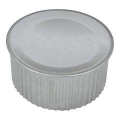 Bouchon rond plissé
