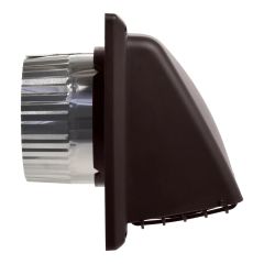 Capuchon de ventilation 4", avec tuyau longueur 3"