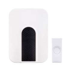 Ensemble carillon sans fil, blanc