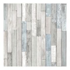 Papier peint Peel and Stick autoadhésif, motif Planche de rivage, 20,8" x 16,5'