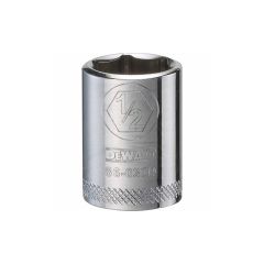 1/2" - 6 Point Short 1/4" Drive Socket