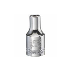 6 Point Short 1/4" Drive Socket - Metric