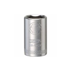 10 mm - 6 Point Short 1/4" Drive Socket